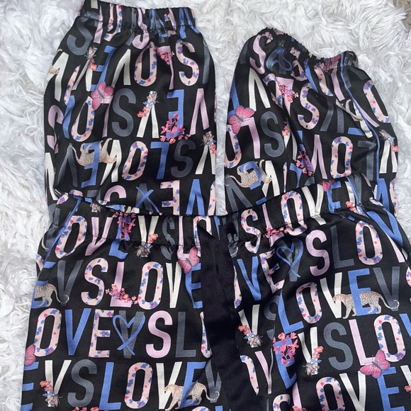 🩷🩶PINK by Victoria’s Secret Jogger Pajama Bottoms - Picture 3 of 4